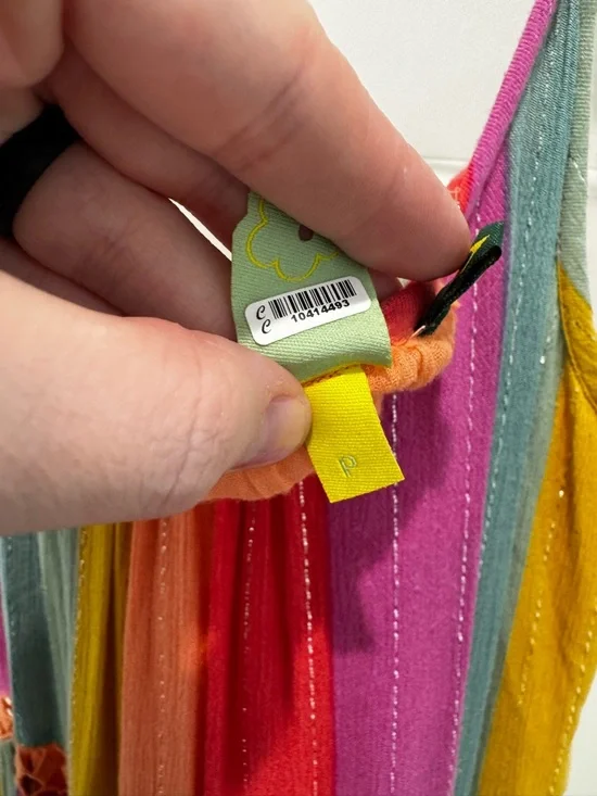 Vintage Rare Farm Rio Brazil Rainbow Maxi Dress size small VGUC - Picture 13 of 13